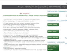 Tablet Screenshot of gojiberrybahcesi.com